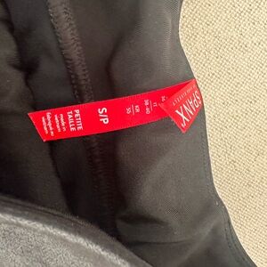 SPANX Faux leather moto leggings - size Small/Petite